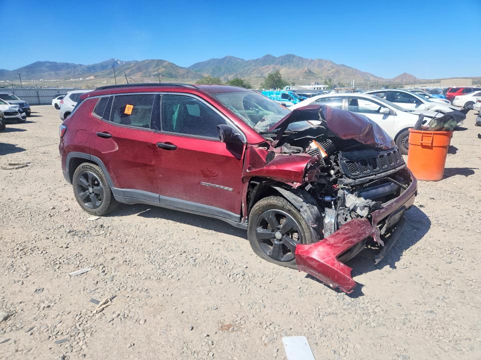 2021 Jeep VIN 3C4NJDBB6MT529700 COPART salvage auction — FRONT END, Ut - Salvage Certificate, sold $775 on 2026-07-02 (photo 4)