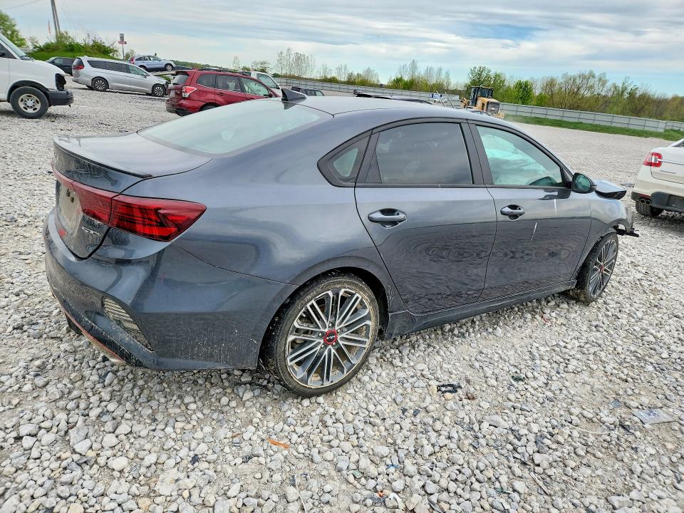 2023 Kia Forte VIN 3KPF44AC3PE639358 COPART salvage auction — FRONT END, Mi - Scrap Certificate Of Title, sold $850 on 2026-07-02 (photo 3)