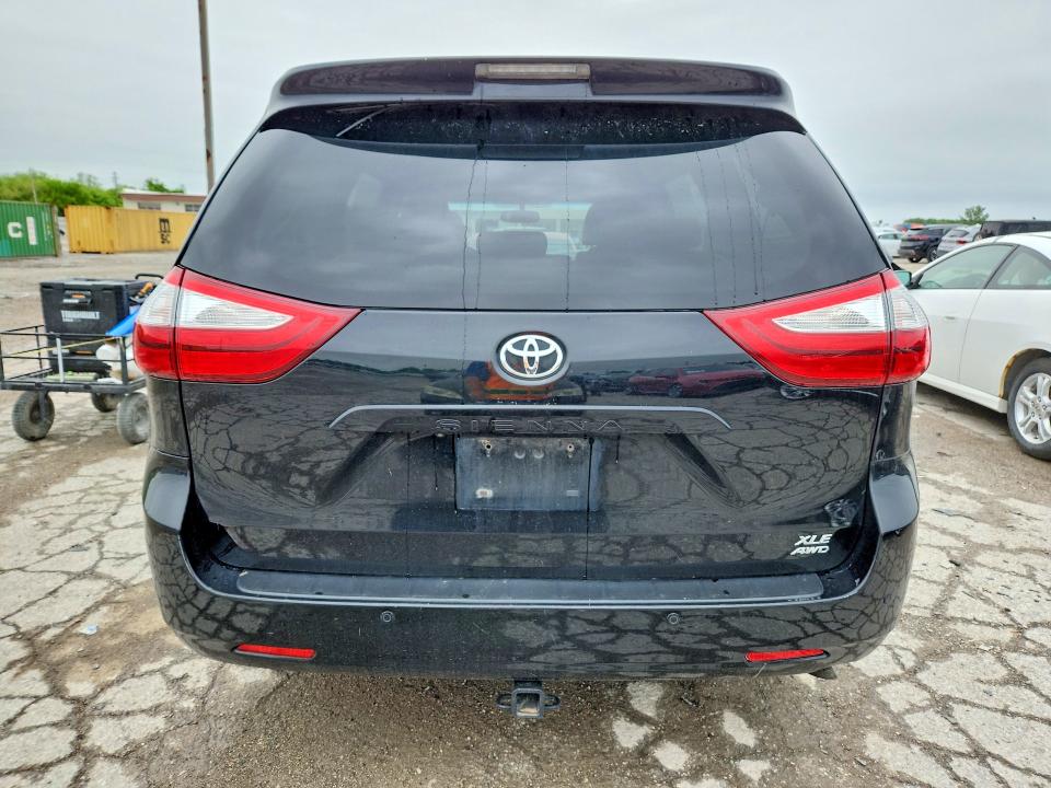 2015 Toyota VIN 5TDDK3DC6FS119680 COPART salvage auction — FRONT END, IN - CERTIFICATE OF TITLE, sold $4,250 on 2026-07-24 (photo 6)