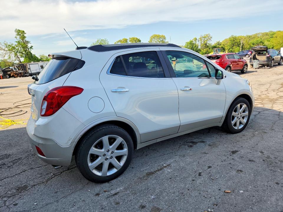 2015 Buick Encore VIN KL4CJDSBXFB179770 COPART salvage auction — HAIL, MO - SALVAGE CERTIFICATE OF TITLE, sold $1,850 on 2026-07-29 (photo 3)