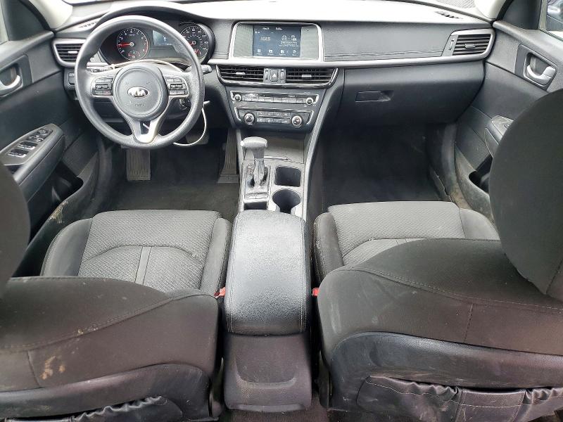 2018 Kia Optima VIN 5XXGT4L35JG191532 COPART salvage auction — FRONT END, Ca - Salvage Certificate, sold $1,650 on 2026-07-06 (photo 8)