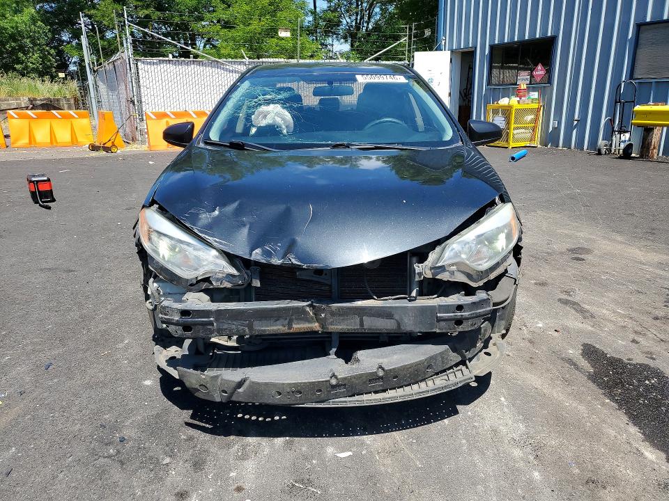2015 Toyota Corolla VIN 5YFBURHE8FP244785 COPART salvage auction — FRONT END, Or - Salvage Title Certificate, sold $1,350 on 2026-07-15 (photo 5)