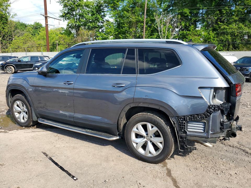 2019 Volk Atlas VIN 1V2UR2CA3KC507899 COPART salvage auction — REAR END, PA - CERTIFICATE OF SALVAGE, sold $6,100 on 2026-07-13 (photo 2)