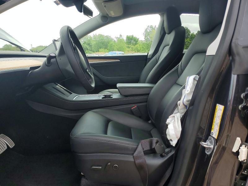 2024 Tesla Model y VIN 7SAYGDEFXRA278454 COPART salvage auction — SIDE, Il - Salvage Certificate, sold $15,300 on 2026-07-24 (photo 7)