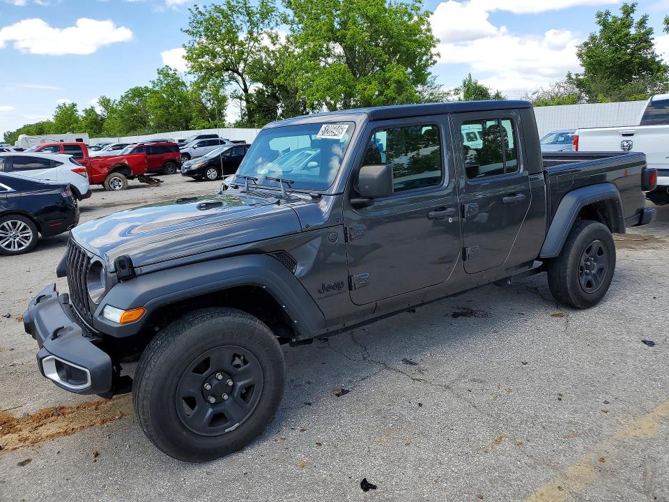 2023 Jeep Gladiator VIN 1C6HJTAG1PL546514 COPART salvage auction — MINOR DENT/SCRATCHES, Mo - Certificate Of Title, sold $23,750 on 2026-07-02 (photo 1)