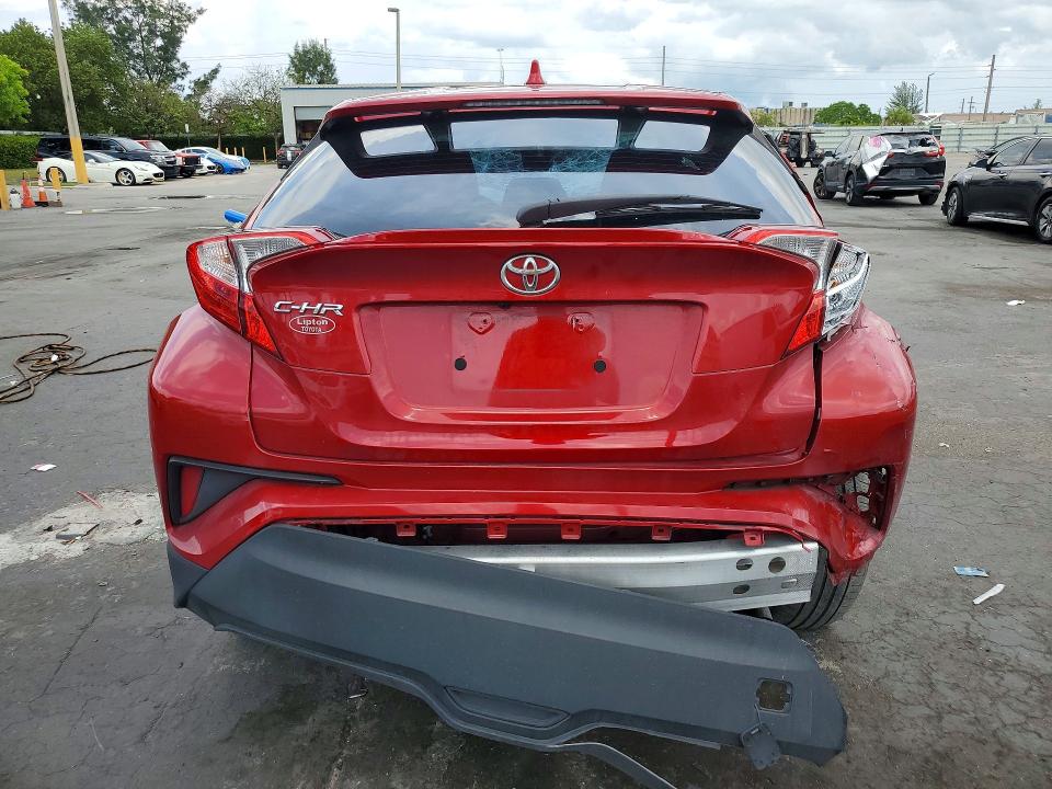2021 Toyota C-hr VIN NMTKHMBX0MR139100 COPART salvage auction — FRONT END, Fl - Certificate Of Destruction, sold $3,300 on 2026-07-13 (photo 6)