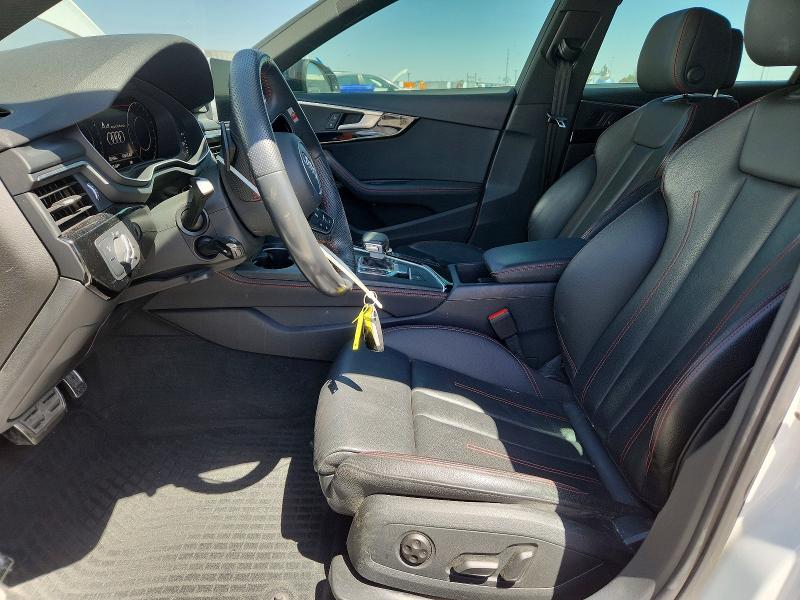 2019 Audi A4 VIN WAUENAF46KA109404 COPART salvage auction — FRONT END, Co - Public - Salvage Title, sold $7,700 on 2026-07-16 (photo 7)