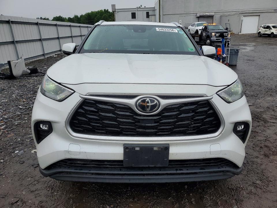 2023 Toyota Highlander VIN 5TDKDRAH2PS000501 COPART salvage auction — REAR END, Md - Certificate Of Title, sold $225 on 2026-07-29 (photo 5)