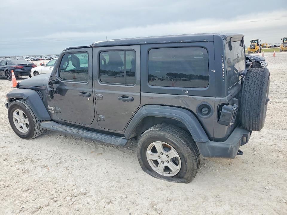 2018 Jeep VIN 1C4HJXDG6JW298469 COPART salvage auction — SIDE, Tx - Salvage Vehicle Title, sold $4,400 on 2026-07-02 (photo 2)