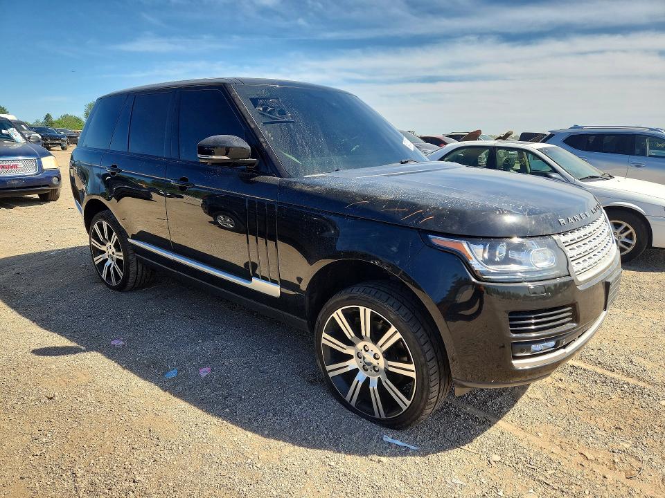 2014 Land rover RANGE ROVER VIN SALGS2VF8EA126487 COPART salvage auction — SIDE, Il - Salvage Certificate, sold $3,200 on 2026-07-14 (photo 4)