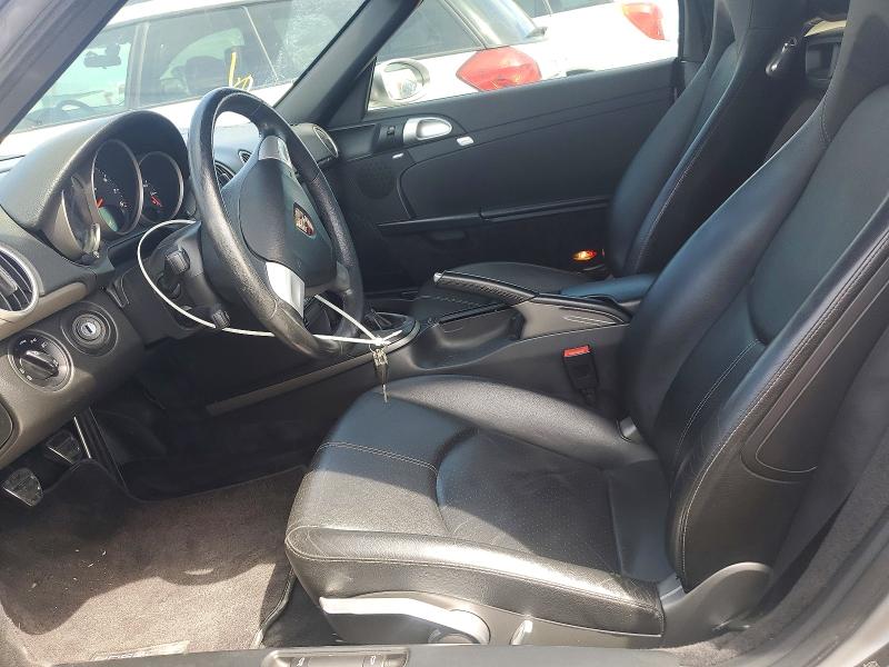2005 Porsche Boxster VIN WP0CA29895U711467 COPART salvage auction — VANDALISM, Ca - Salvage Certificate, sold $7,000 on 2026-07-13 (photo 7)