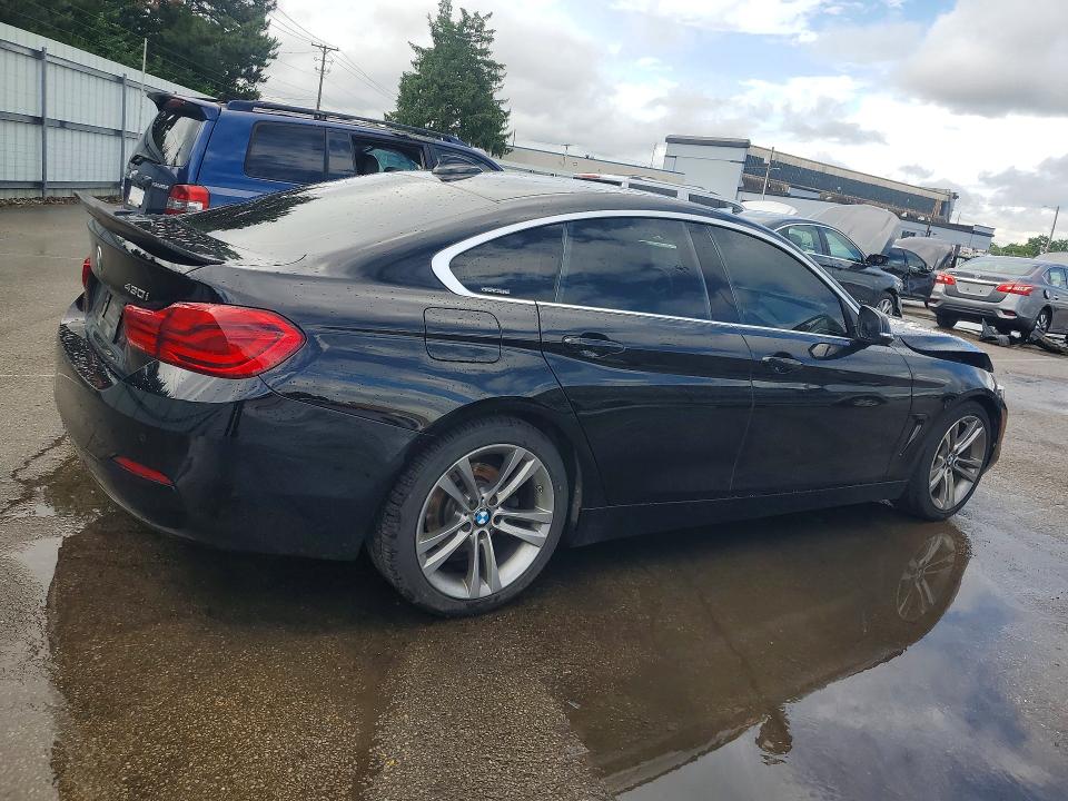 2018 BMW 4er VIN WBA4J1C52JBG78007 COPART salvage auction — FRONT END, Oh - Cert Of Title-Salvage, sold $5,100 on 2026-07-06 (photo 3)