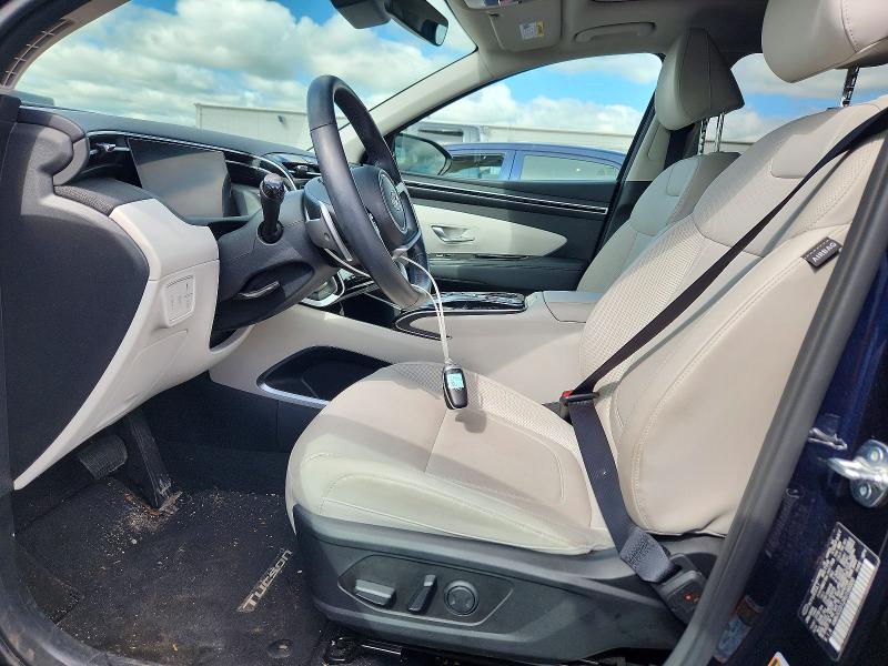 2024 Hyundai Tucson VIN KM8JCCD12RU190000 COPART salvage auction — FRONT END, Ct - Cert Of Title-Salvage, sold $9,000 on 2026-07-14 (photo 7)