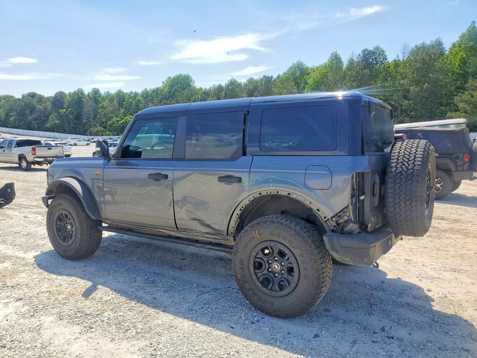 2025 Ford Bronco VIN 1FMEE9BP3SLA60728 COPART salvage auction — SIDE, Ga - Cert Of Title-Salvage, sold $16,800 on 2026-07-29 (photo 2)