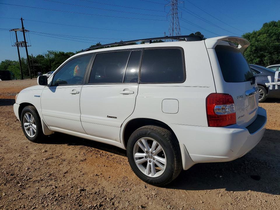 2006 Toyota Highlander VIN JTEEW21A860029290 COPART salvage auction — FRONT END, Nc - Salvage Certificate Of Title, sold $1,100 on 2026-07-06 (photo 2)