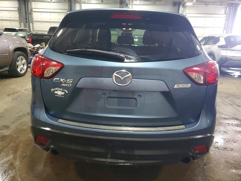 2015 Mazda VIN JM3KE4CY9F0477769 COPART salvage auction — FRONT END, Mn - Cert Of Title-Prior Salvage, sold $1,500 on 2026-07-09 (photo 6)