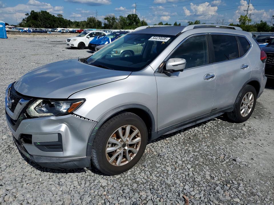 2017 Nissan Rogue VIN KNMAT2MT4HP520734 COPART salvage auction — FRONT END, Fl - Cert Of Title Slvg Rebuildable, sold $1,850 on 2026-07-10 (photo 1)