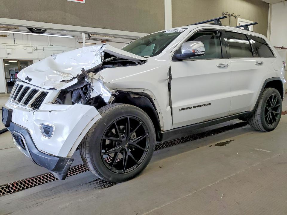 2014 Jeep Cherokee VIN 1C4RJFBG4EC534707 COPART salvage auction — FRONT END, Wa - Bill Of Sale, sold $1,750 on 2026-07-10 (photo 1)