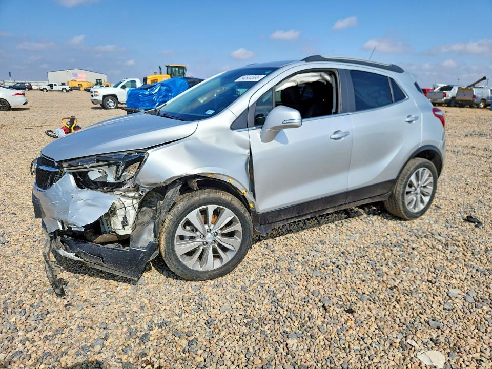 2019 Buick Encore VIN KL4CJASB2KB902147 COPART salvage auction — FRONT END, Tx - Salvage Vehicle Title, sold $90 on 2026-07-28 (photo 1)