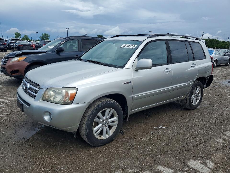 2006 Toyota Highlander VIN JTEEW21A060021653 COPART salvage auction — SIDE, In - Cert Of Title-Salvage Title, sold $800 on 2026-07-17 (photo 1)