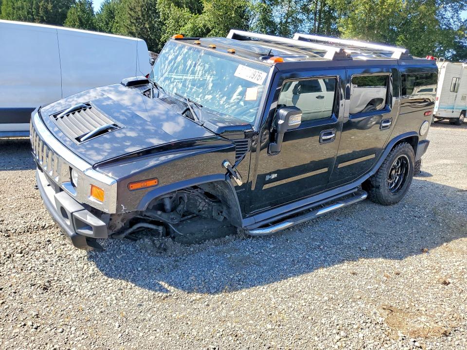2006 Hummer H2 VIN 5GRGN23U46H104283 COPART salvage auction — FRONT END, Wa - Bill Of Sale, sold $60 on 2026-07-27 (photo 1)