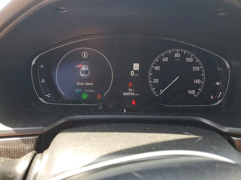 2022 Honda Accord VIN 1HGCV1F31NA023683 COPART salvage auction — FRONT END, Ca - Salvage Certificate, sold $7,700 on 2026-07-02 (photo 9)