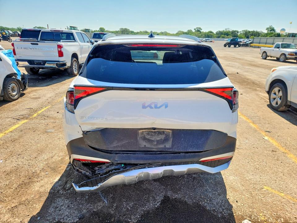 2025 Kia VIN 5XYK33DF1SG282307 COPART salvage auction — REAR END, Ks - Cert Of Title-Salvage, sold $8,600 on 2026-07-22 (photo 6)