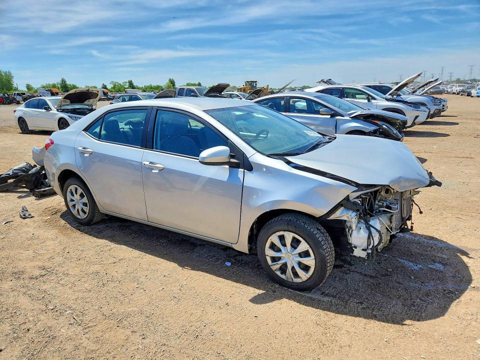 2015 Toyota Corolla VIN 5YFBURHE3FP223701 COPART salvage auction — FRONT END, Il - Salvage Certificate, sold $1,500 on 2026-07-09 (photo 4)