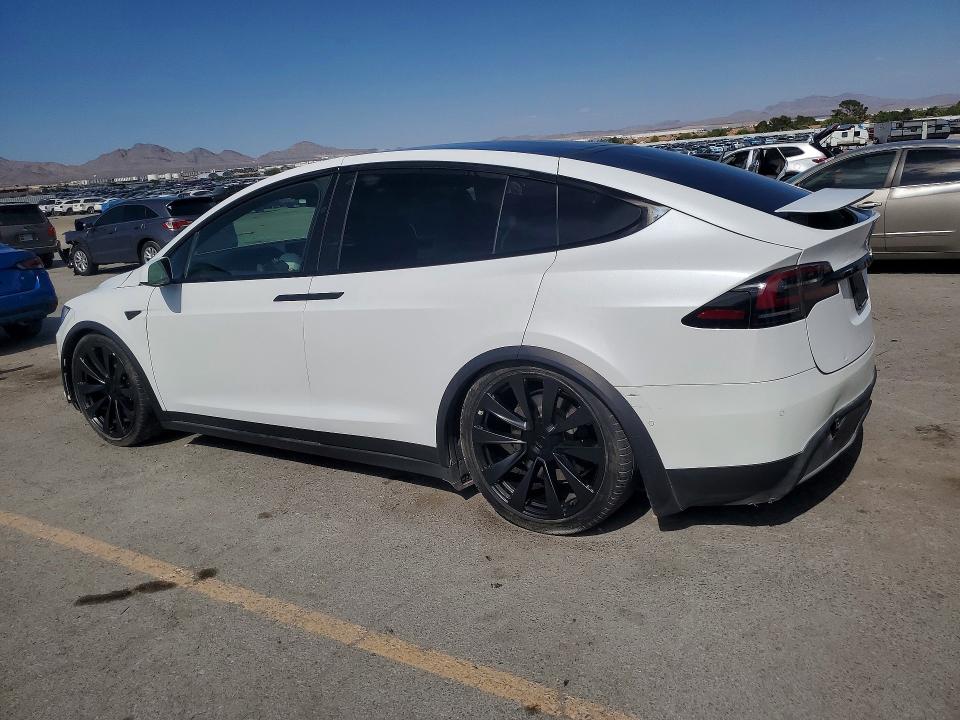 2023 Tesla Model x VIN 7SAXCBE50PF374662 COPART salvage auction — FRONT END, Nv - Salvage Title, sold $23,000 on 2026-07-02 (photo 2)