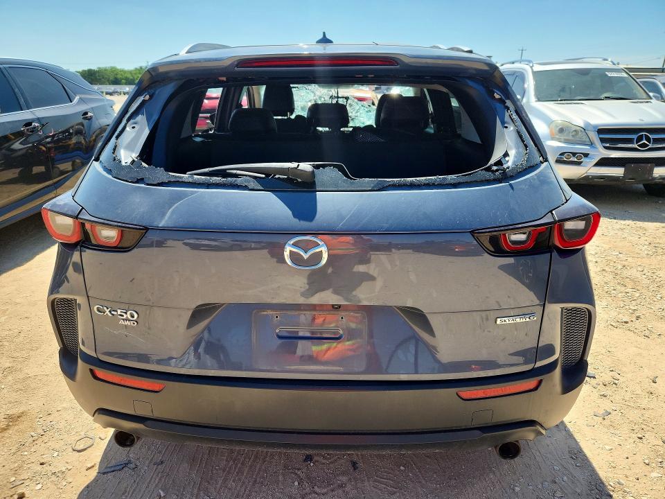 2023 Mazda VIN 7MMVABEM8PN105618 COPART salvage auction — WATER/FLOOD, Tx - Salvage Title-Flood Damage, sold $6,000 on 2026-07-02 (photo 6)