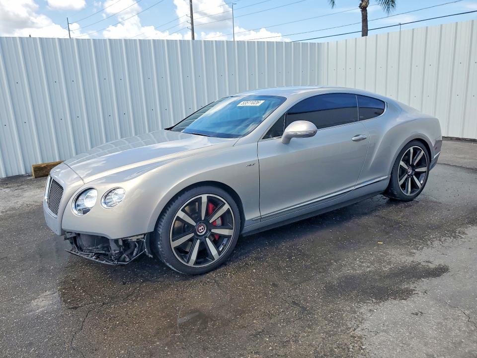 2015 Bentley VIN SCBFH7ZA2FC041831 COPART salvage auction — FRONT END, FL - CERT OF TITLE SLVG REBUILDABLE, sold $16,800 on 2026-07-31 (photo 1)