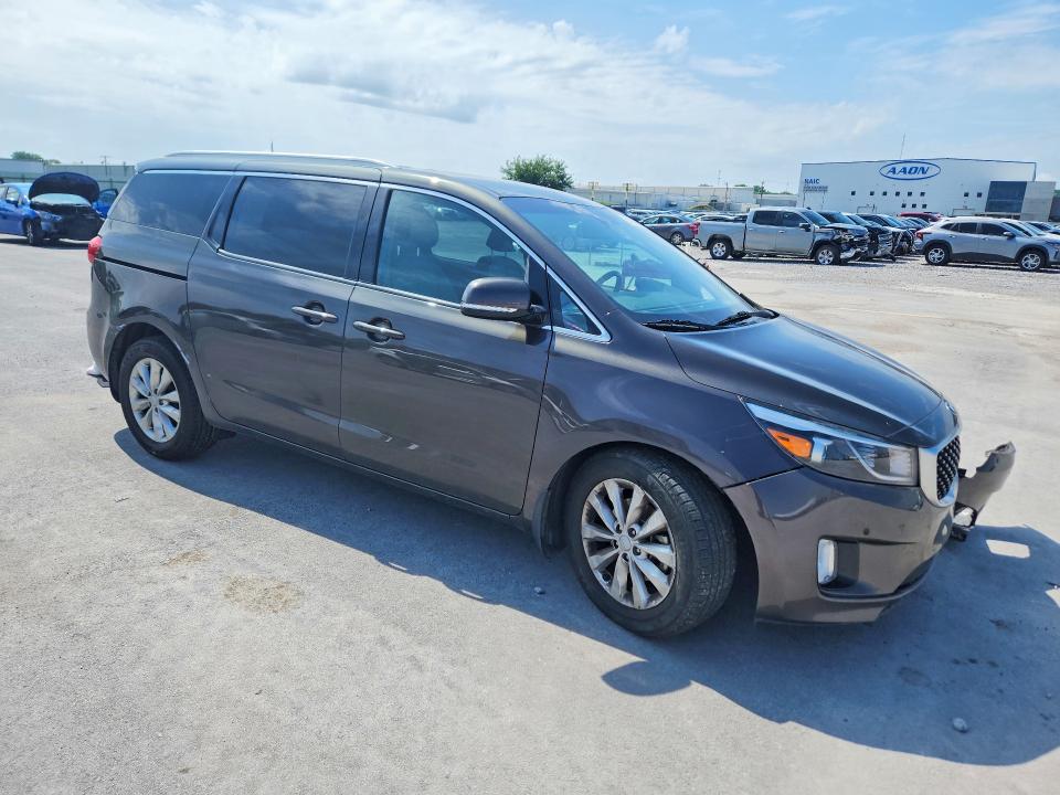 2017 Kia SEDONA VIN KNDMC5C14H6292206 COPART salvage auction — SIDE, Ok - Cert Of Title-Salvage, sold $1,400 on 2026-07-31 (photo 4)
