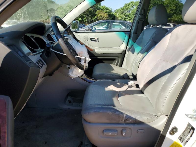 2006 Toyota Highlander VIN JTEEW21A860029290 COPART salvage auction — FRONT END, Nc - Salvage Certificate Of Title, sold $1,100 on 2026-07-06 (photo 7)