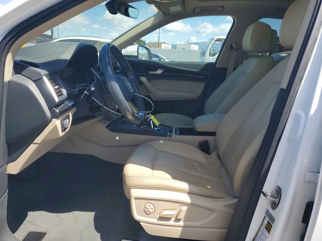 2018 Audi Q5 VIN WA1ANAFY0J2246961 COPART salvage auction — Front End, CA - SALVAGE CERTIFICATE, sold $8,200 on 2026-07-10 (photo 7)