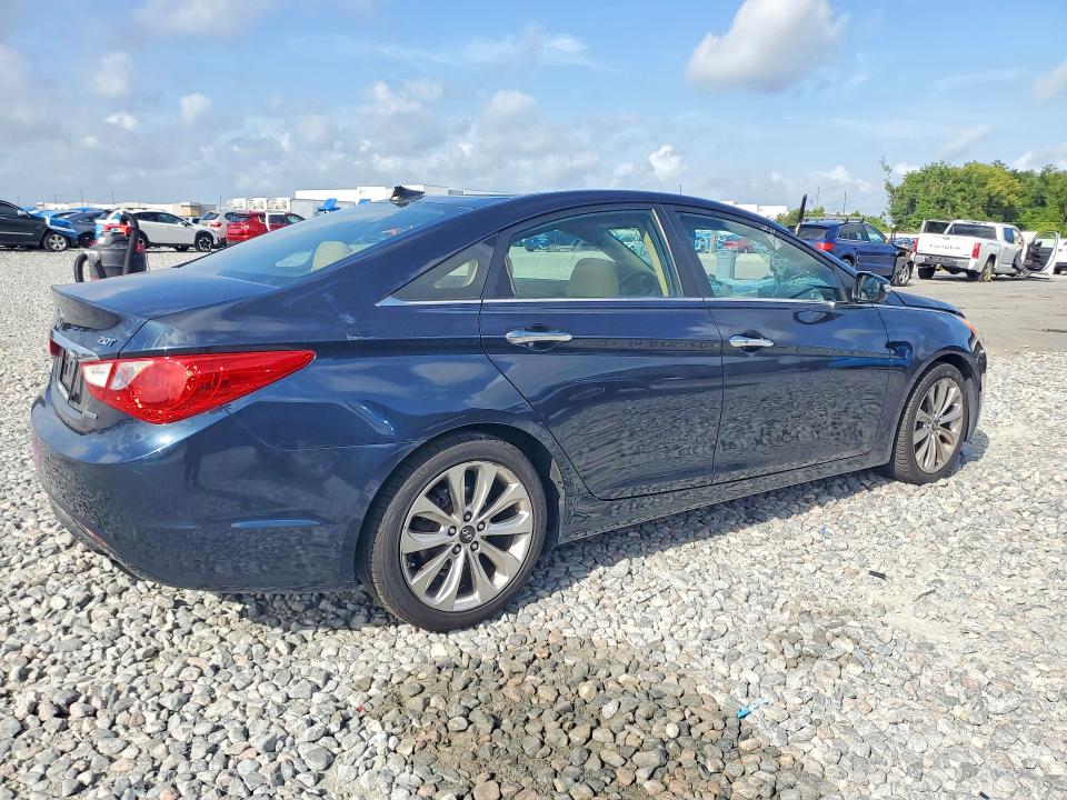 2011 Hyundai Sonata VIN 5NPEC4AB5BH219854 COPART salvage auction — ROOF, Fl - Cert Of Title Slvg Rebuildable, sold $725 on 2026-07-08 (photo 3)