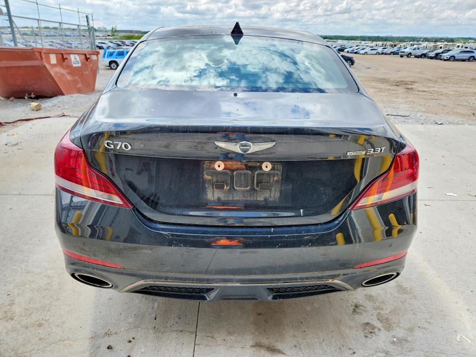 2019 Genesis G70 VIN KMTG34LE6KU031366 COPART salvage auction — FRONT END, Ne - Cert Of Title-Salvage, sold $5,200 on 2026-07-14 (photo 6)