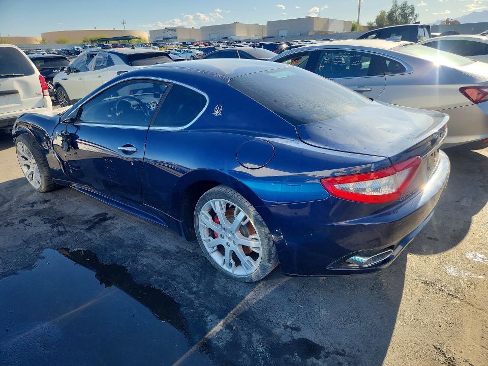 2009 Maserati Granturismo VIN ZAMHL45A990047989 COPART salvage auction — FRONT END, Nv - Certificate Of Title (P), sold $6,000 on 2026-07-08 (photo 2)