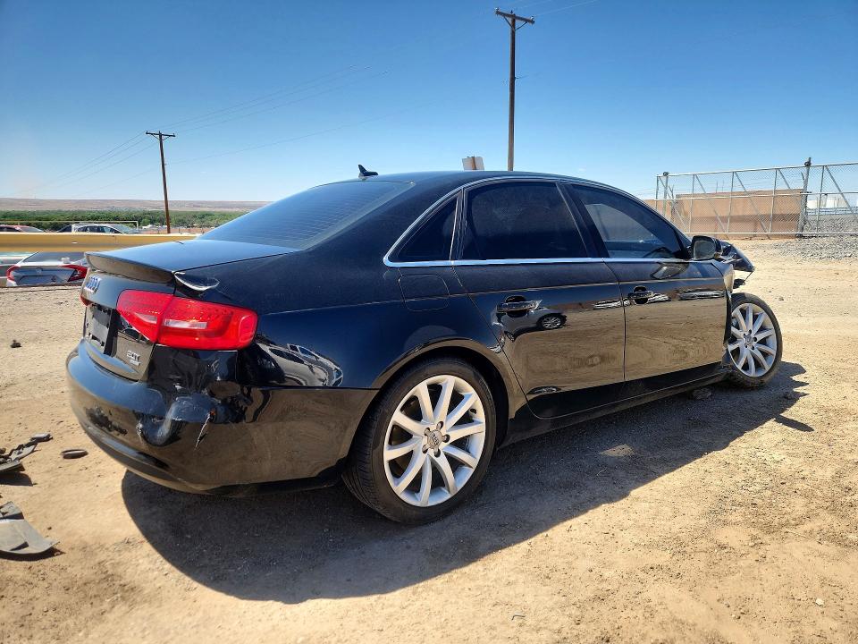 2013 Audi A4 VIN WAUHFAFL6DN016136 COPART salvage auction — FRONT END, Nm - Cert Of Title-Salvage, sold $200 on 2026-07-20 (photo 3)