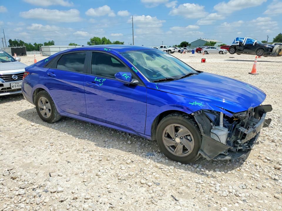 2024 Hyundai Elantra VIN KMHLL4DG3RU851827 COPART salvage auction — FRONT END, Tx - Salvage Vehicle Title, sold $3,600 on 2026-07-09 (photo 4)