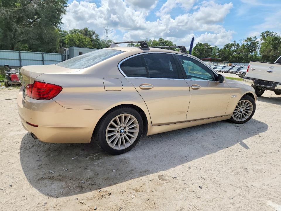 2011 BMW 5er VIN WBAFR7C55BC807225 COPART salvage auction — MECHANICAL, Tx - Certificate Of Title, sold $575 on 2026-07-07 (photo 3)