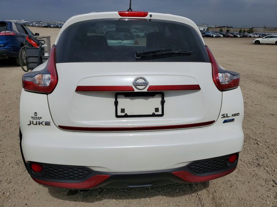 2015 Nissan Juke VIN JN8AF5MV3FT554036 COPART salvage auction — FRONT END, AB - BOS - SALVAGE, sold $1,200 on 2026-07-02 (photo 6)
