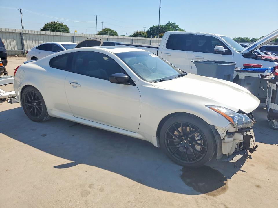 2015 Infiniti Q60 VIN JN1CV6EK3FM870020 COPART salvage auction — FRONT END, Tx - Salvage Vehicle Title, sold $4,700 on 2026-07-09 (photo 4)