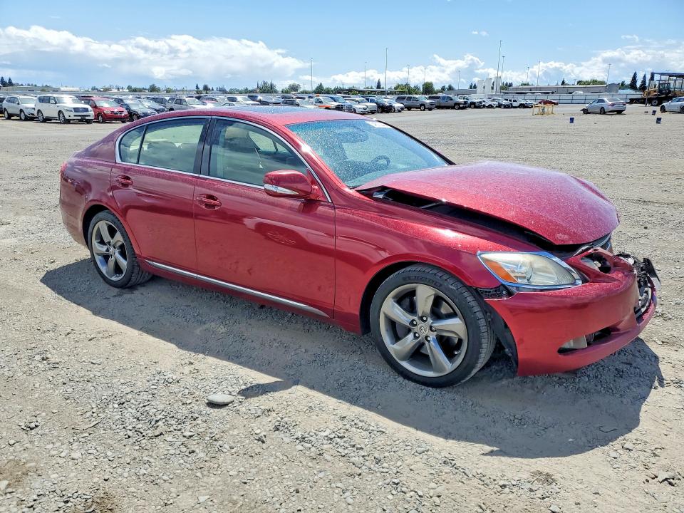 2009 Lexus Gs 350 VIN JTHBE96S590046345 COPART salvage auction — FRONT END, Ca - Salvage Certificate, sold $1,050 on 2026-07-02 (photo 4)