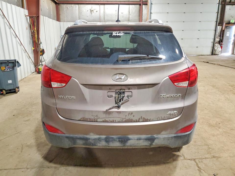 2012 Hyundai VIN KM8JUCAC7CU353007 COPART salvage auction — VANDALISM, Ak - Bill Of Sale- Salvage, sold $25 on 2026-07-28 (photo 6)