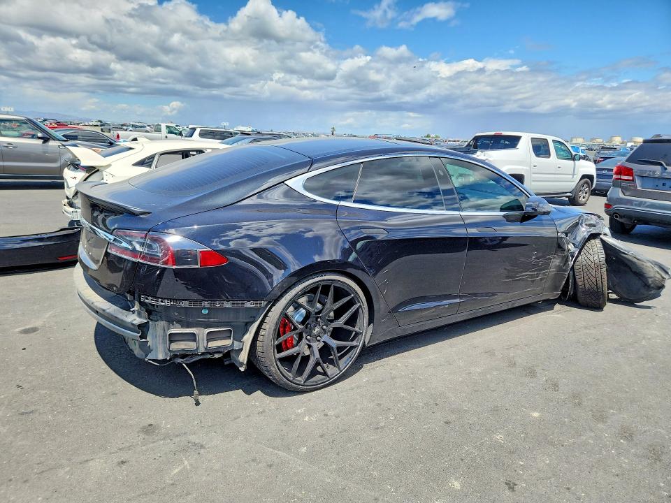2018 Tesla Model s VIN 5YJSA1E48JF259796 COPART salvage auction — FRONT END, Ca - Salvage Certificate, sold $8,200 on 2026-07-27 (photo 3)