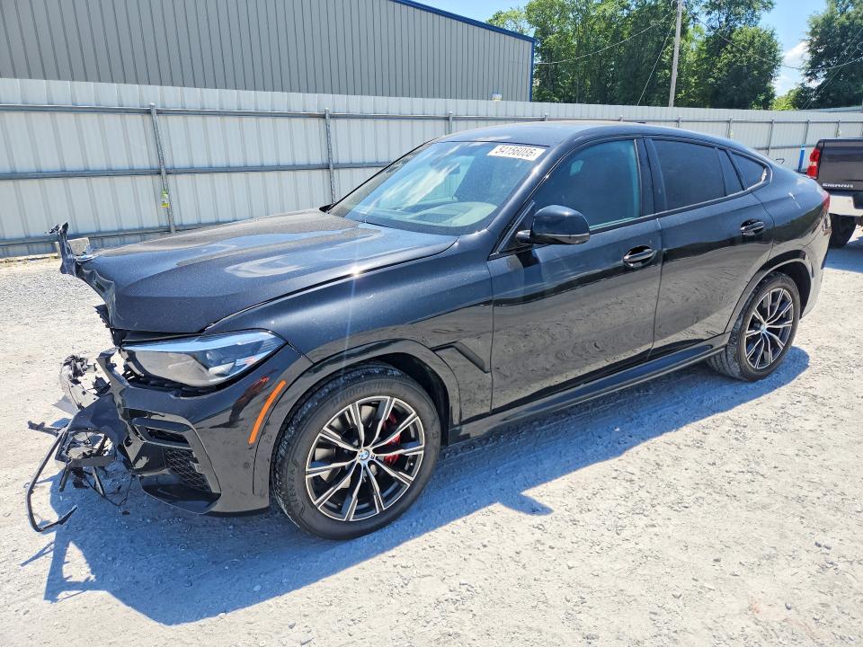 2022 BMW X6 VIN 5UXCY6C0XN9J04226 COPART salvage auction — FRONT END, Nc - Salvage Certificate Of Title, sold $1,100 on 2026-07-29 (photo 1)
