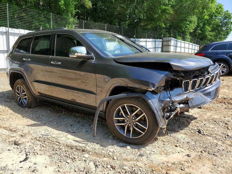 2021 Jeep Cherokee VIN 1C4RJFBG5MC717161 COPART salvage auction — FRONT END, GA - CERT OF TITLE-SALVAGE, sold $3,650 on 2026-07-03 (photo 4)