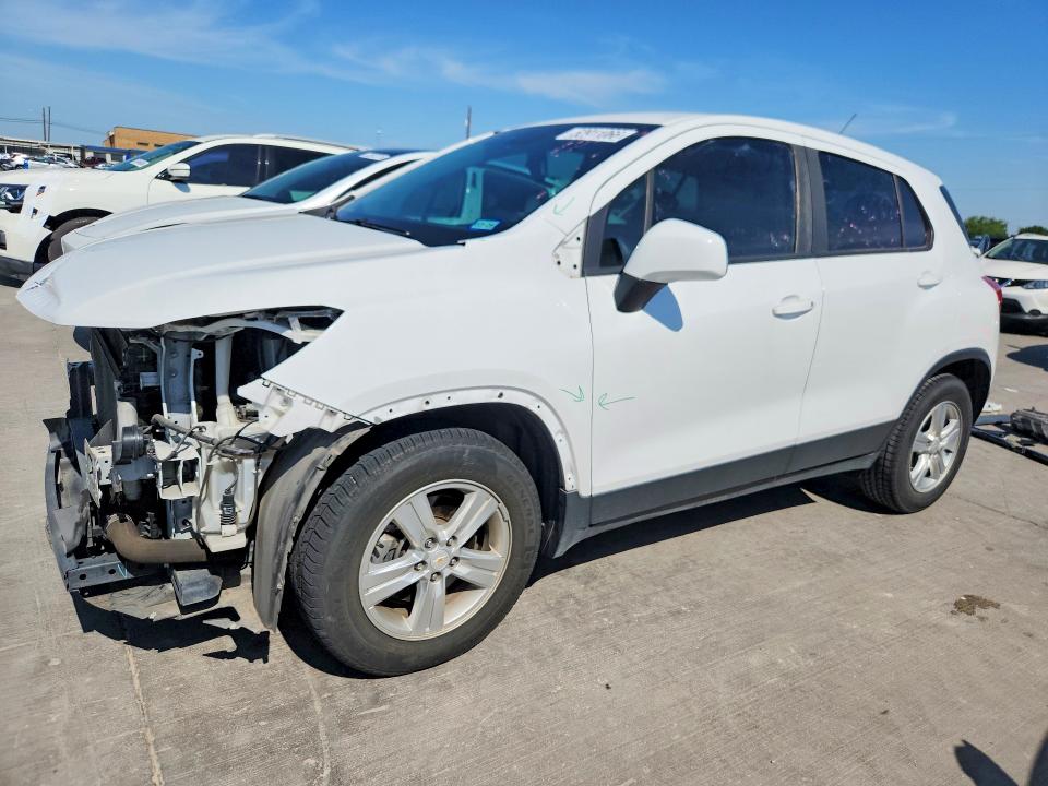 2020 Chevrolet VIN KL7CJKSBXLB060457 COPART salvage auction — FRONT END, Tx - Salvage Vehicle Title, sold $1,350 on 2026-07-30 (photo 1)