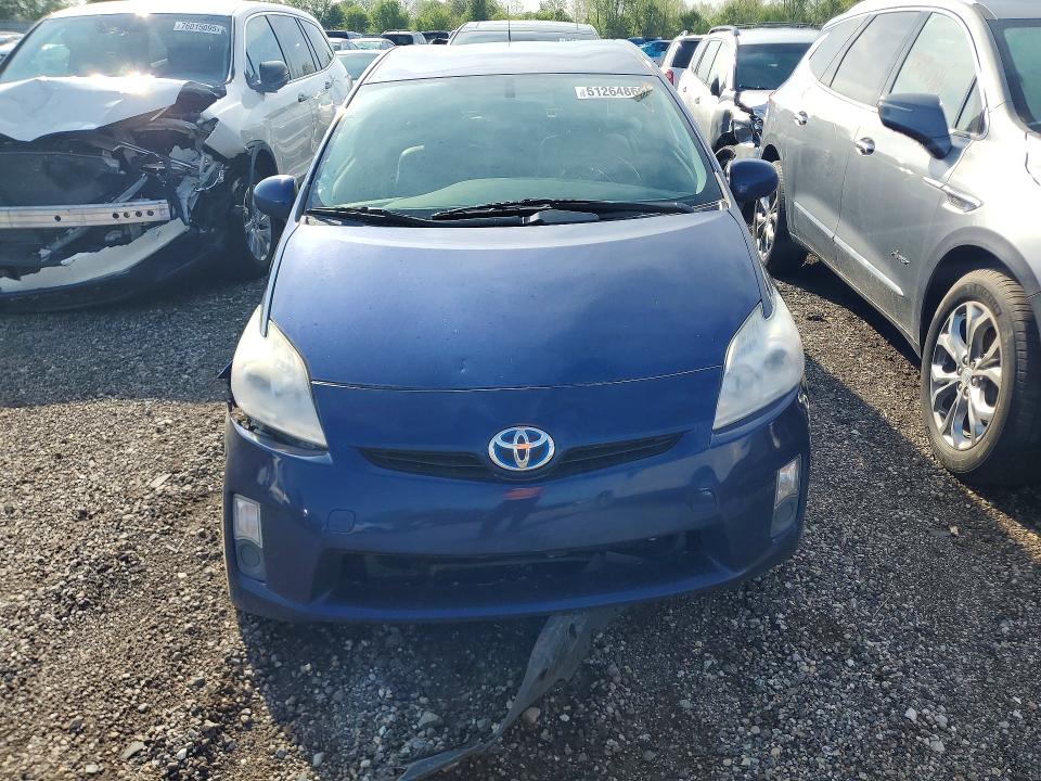 2011 Toyota Prius VIN JTDKN3DU4B1431284 COPART salvage auction — FRONT END, MI - CERTIFICATE OF TITLE, sold $250 on 2026-07-22 (photo 5)