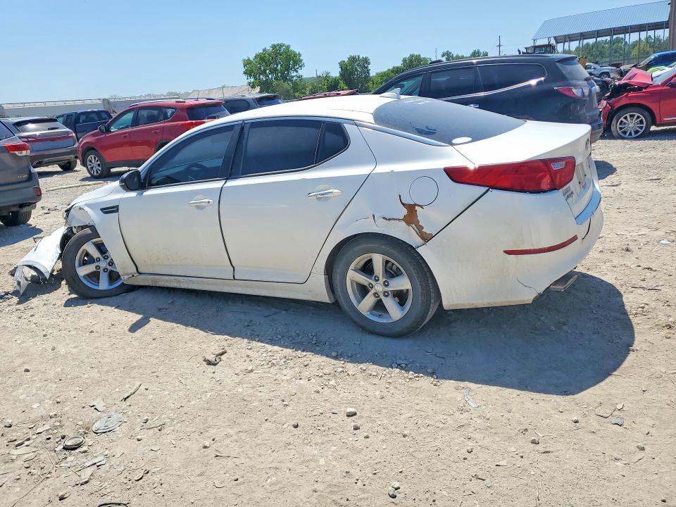 2015 Kia Optima VIN KNAGM4A70F5642684 COPART salvage auction — SIDE, Mo - Salvage Certificate Of Title, sold $800 on 2026-07-28 (photo 2)